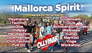 <strong>Mallorca Spirit Festival</strong><br>Freitag, 22.11. - Sonntag, 24.11.2024